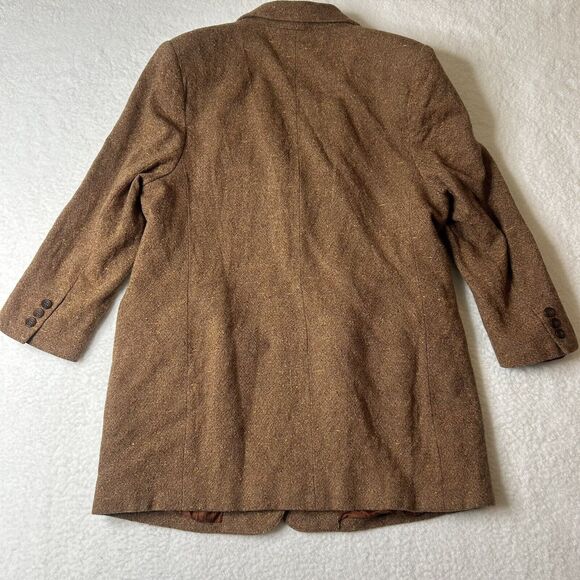 Elisabeth Liz Claiborne 18 (measures Smaller) L/XL Armazon Wool Blend Tan Brown - Picture 10 of 12